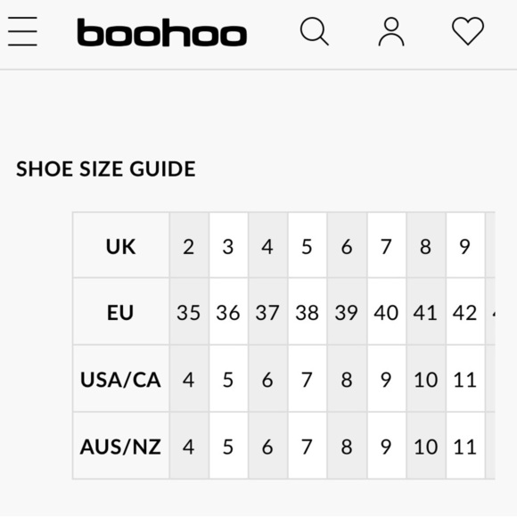 Boohoo ankle booties High Heel Sock Boots Wide fit size US 10      EU 41 or UK 8 - Picture 14 of 16